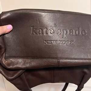 Vintage brown leather Kate Spade purse